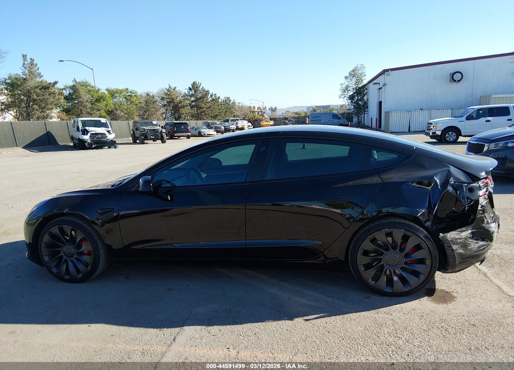 2023 TESLA MODEL 3 PERFORMANCE DUAL MOTOR ALL-WHEEL DRIVE VIN: 5YJ3E1EC4PF635208