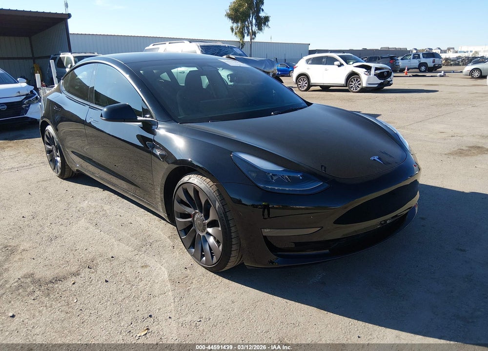 2023 TESLA MODEL 3 PERFORMANCE DUAL MOTOR ALL-WHEEL DRIVE VIN: 5YJ3E1EC4PF635208