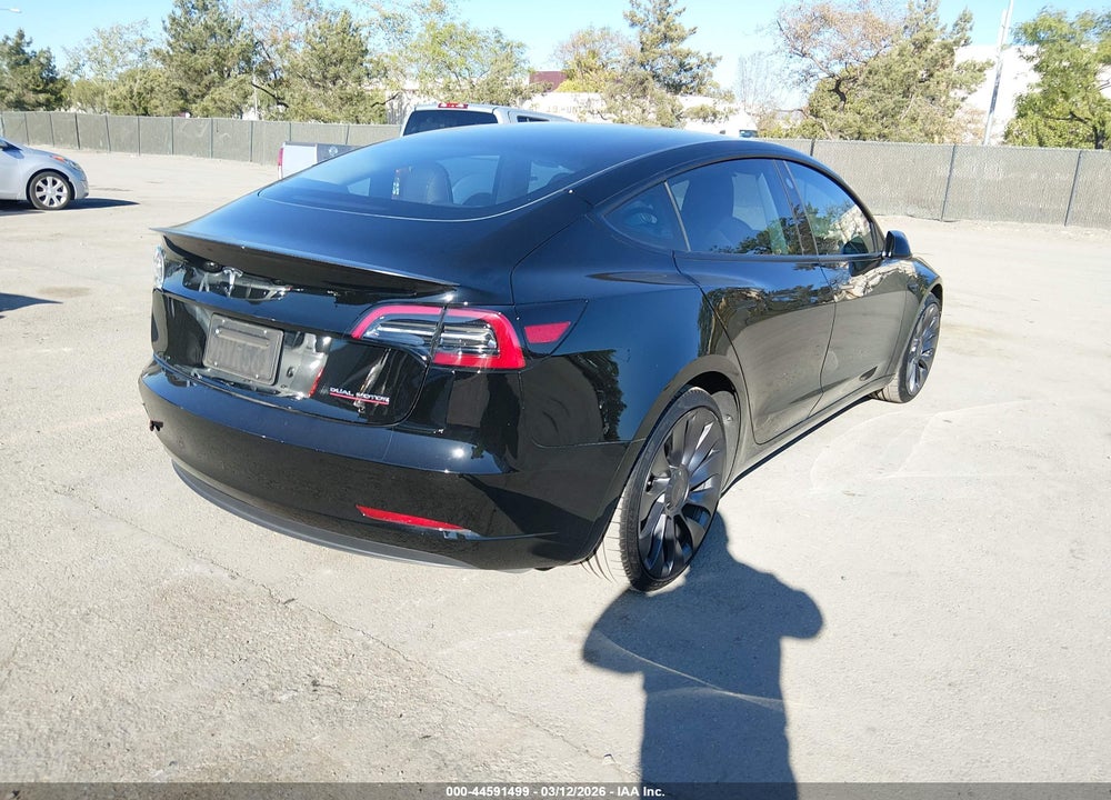 2023 TESLA MODEL 3 PERFORMANCE DUAL MOTOR ALL-WHEEL DRIVE VIN: 5YJ3E1EC4PF635208
