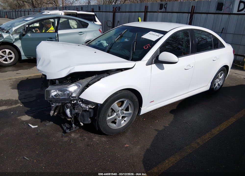 2014 CHEVROLET CRUZE 1LT MANUAL VIN: 1G1PD5SB3E7319284