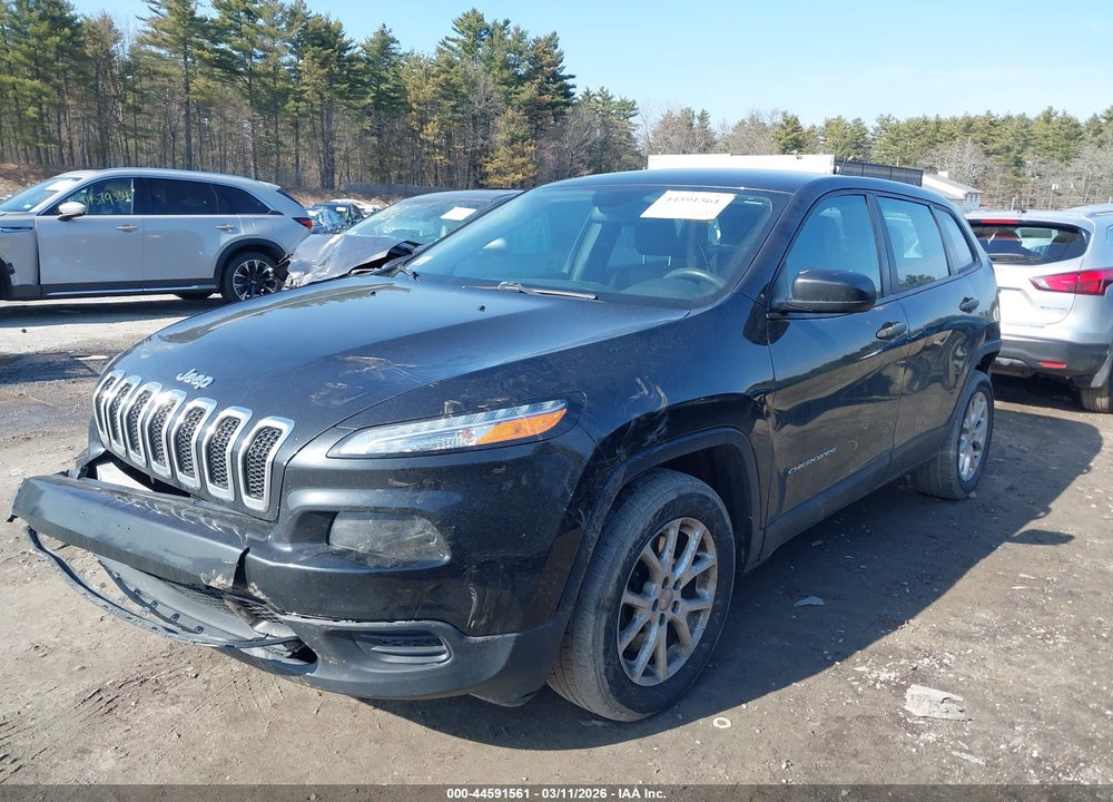 2014 JEEP CHEROKEE SPORT VIN: 1C4PJLAB3EW221139