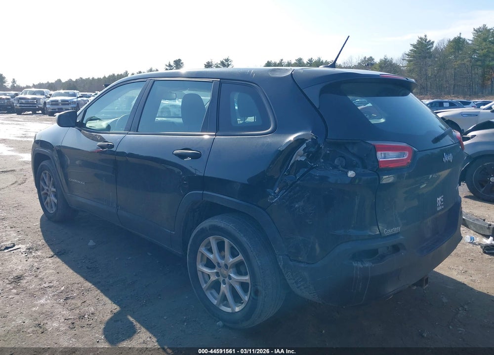 2014 JEEP CHEROKEE SPORT VIN: 1C4PJLAB3EW221139