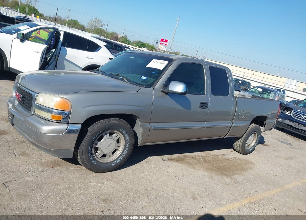 2002 GMC SIERRA 1500 SLE VIN: 2GTEC19T421202413