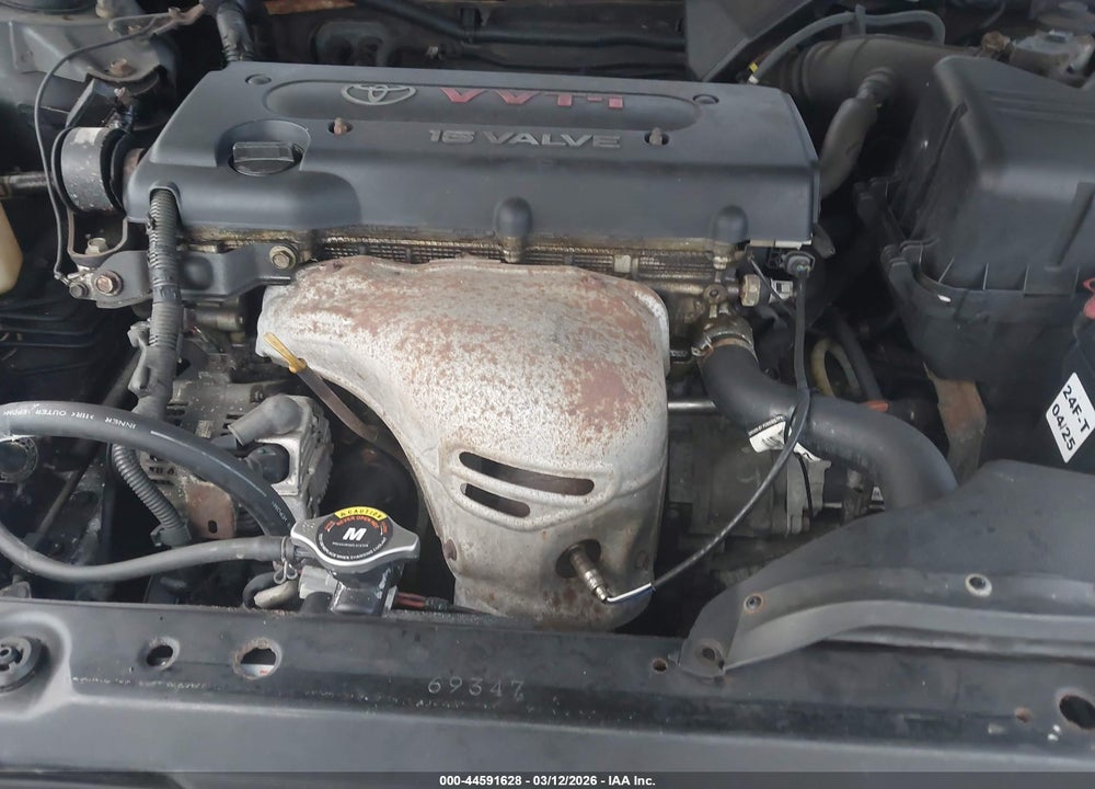 2002 TOYOTA CAMRY LE VIN: 4T1BE32K22U501005