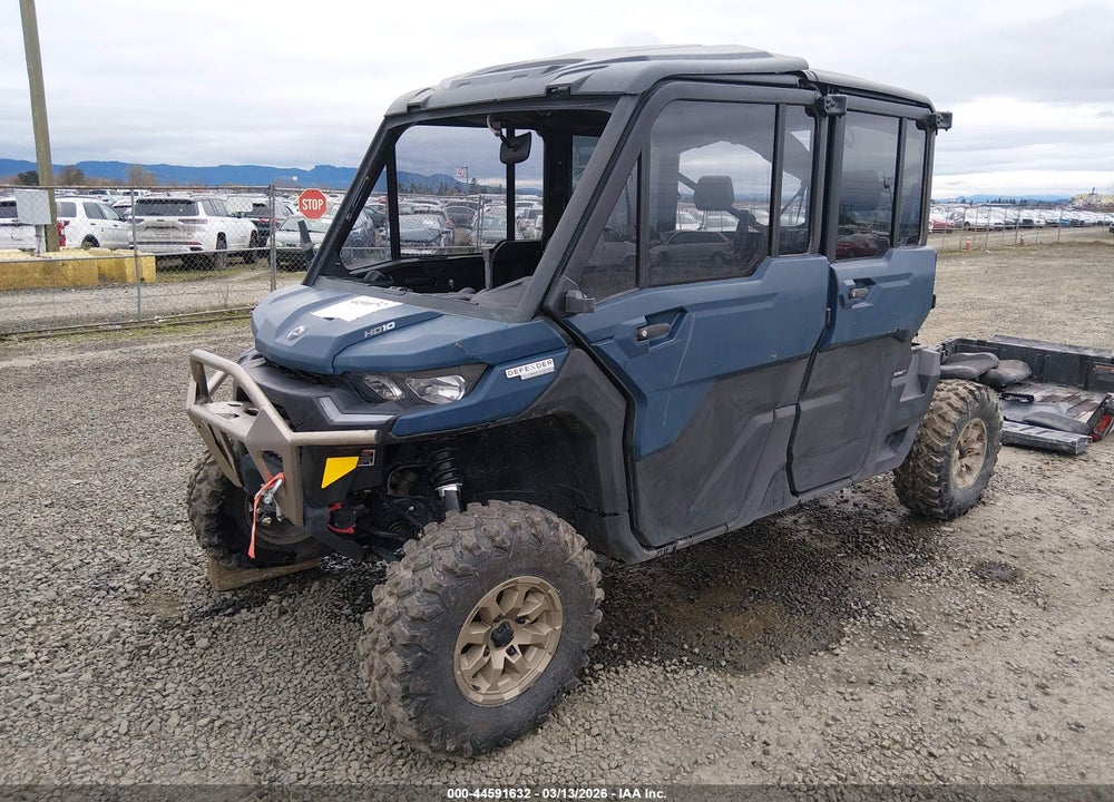 2025 CAN-AM DEFENDER MAX LIMITED CAB HD10/LONE STAR HD10 VIN: 3JBUUAX49SK024395