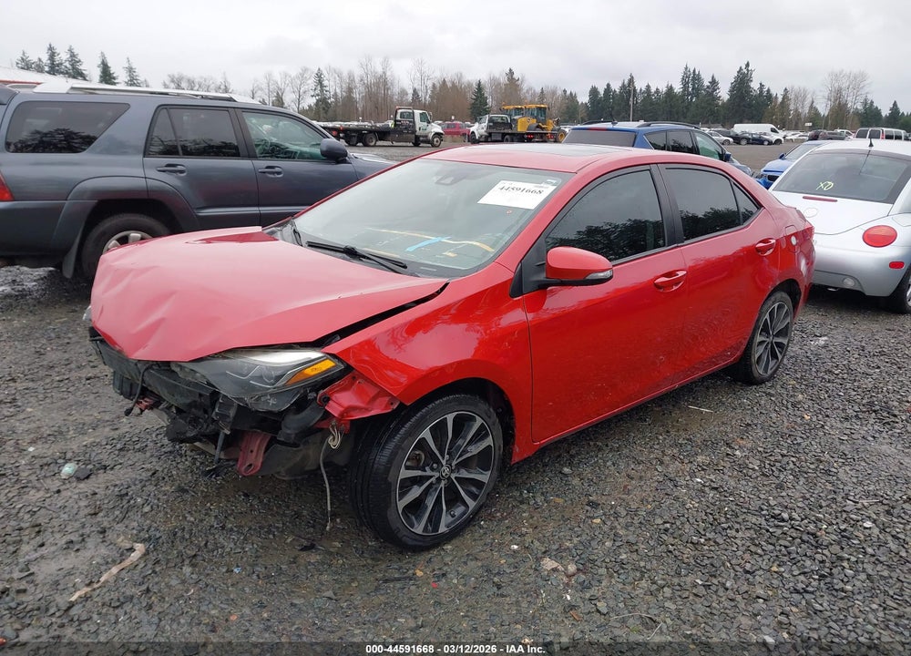 2017 TOYOTA COROLLA XSE VIN: 2T1BURHE6HC884898