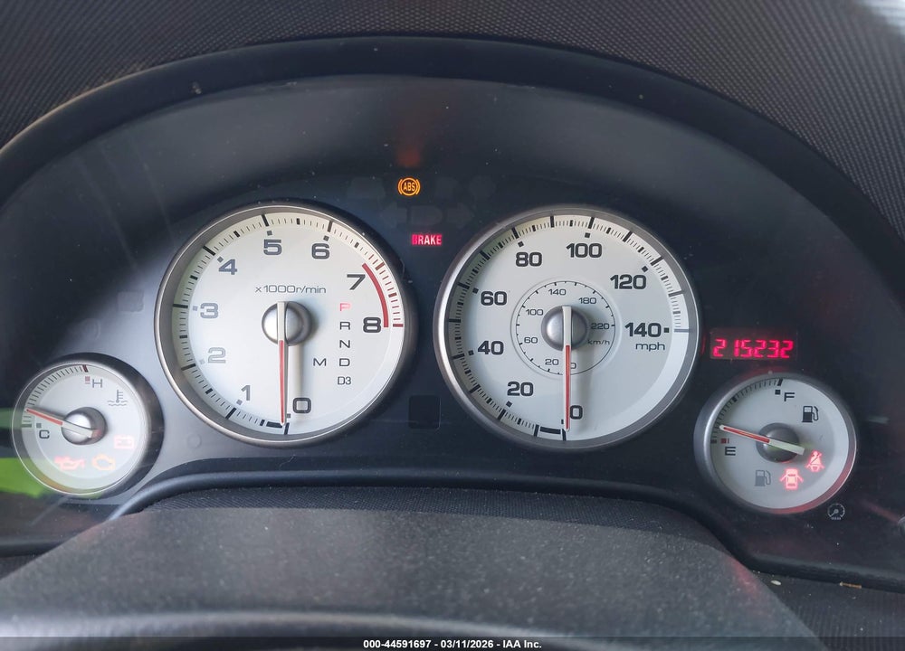2005 ACURA RSX VIN: JH4DC54815S008639