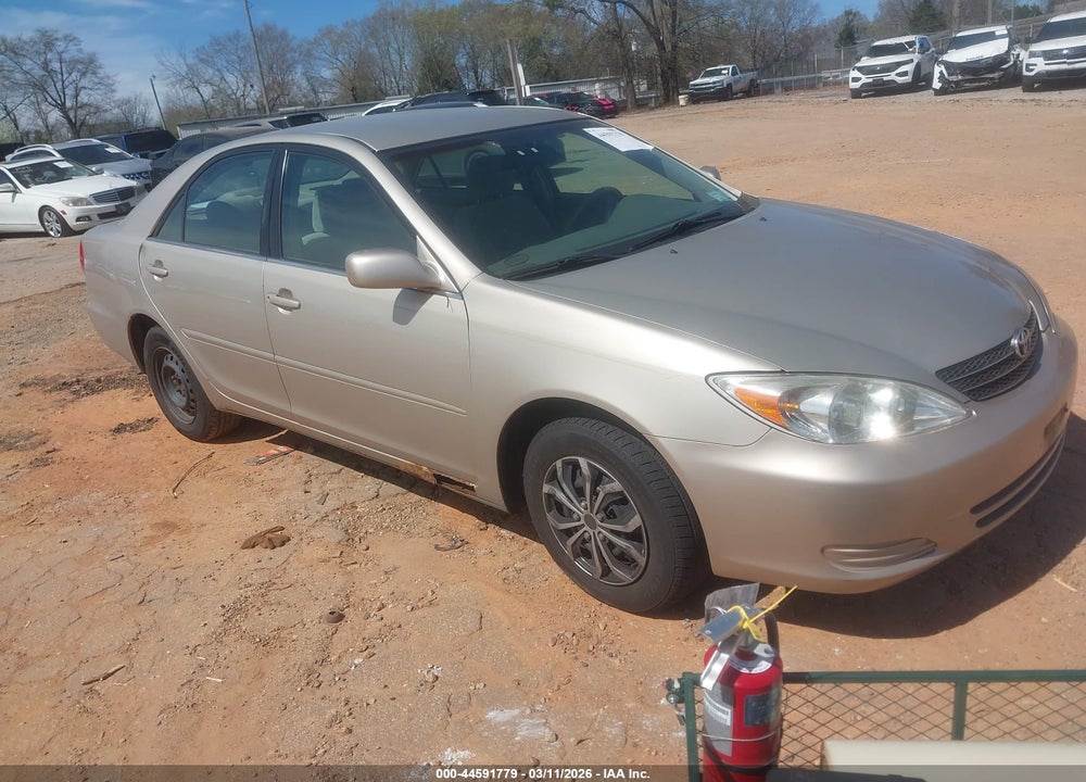 2004 TOYOTA CAMRY LE VIN: 4T1BE32K54U832552