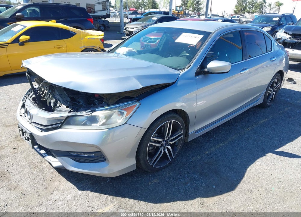 2017 HONDA ACCORD SPORT VIN: 1HGCR2F53HA180793