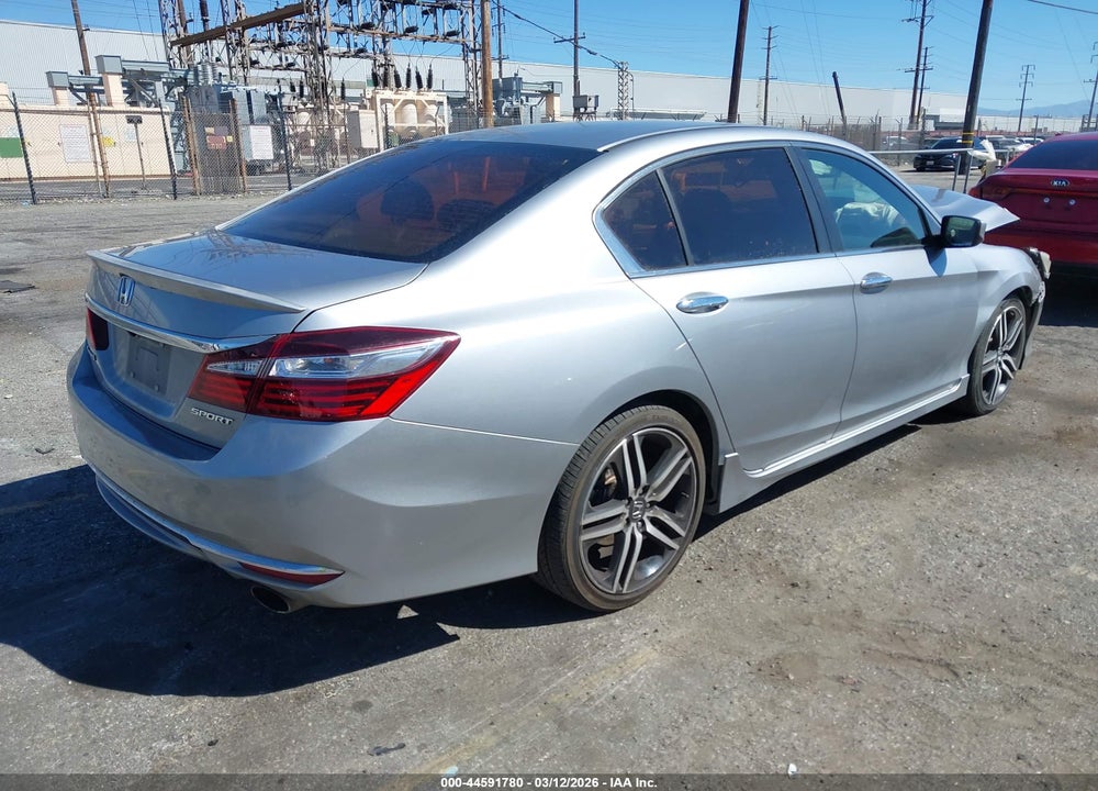 2017 HONDA ACCORD SPORT VIN: 1HGCR2F53HA180793