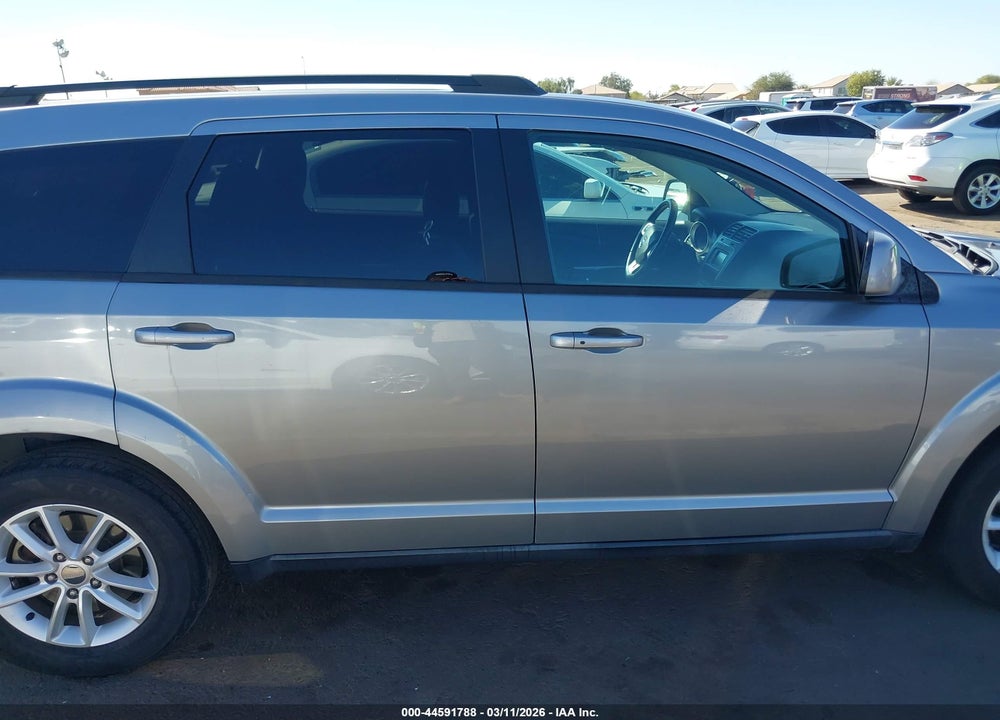 2016 DODGE JOURNEY SXT VIN: 3C4PDCBG0GT237826