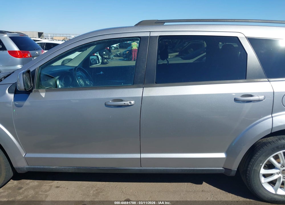 2016 DODGE JOURNEY SXT VIN: 3C4PDCBG0GT237826