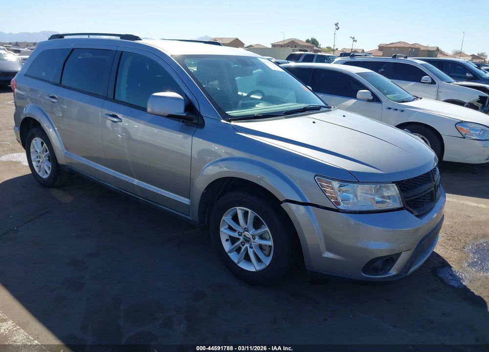 2016 DODGE JOURNEY SXT VIN: 3C4PDCBG0GT237826
