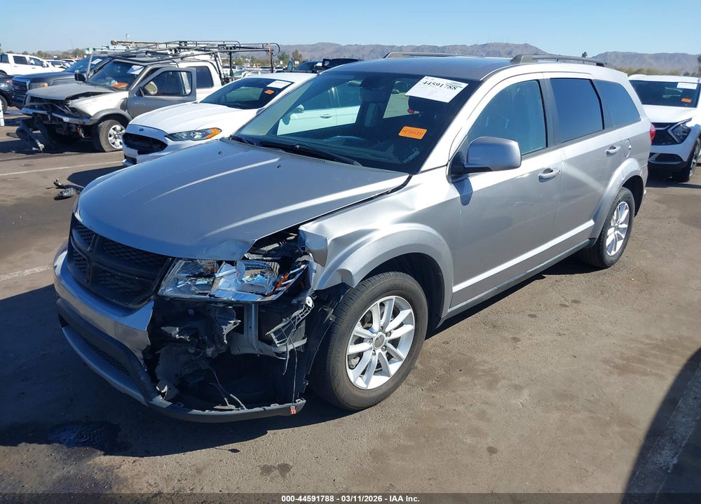 2016 DODGE JOURNEY SXT VIN: 3C4PDCBG0GT237826