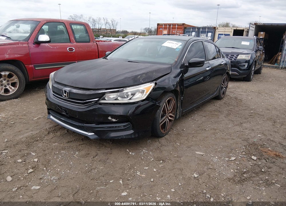 2016 HONDA ACCORD SPORT VIN: 1HGCR2F56GA074465