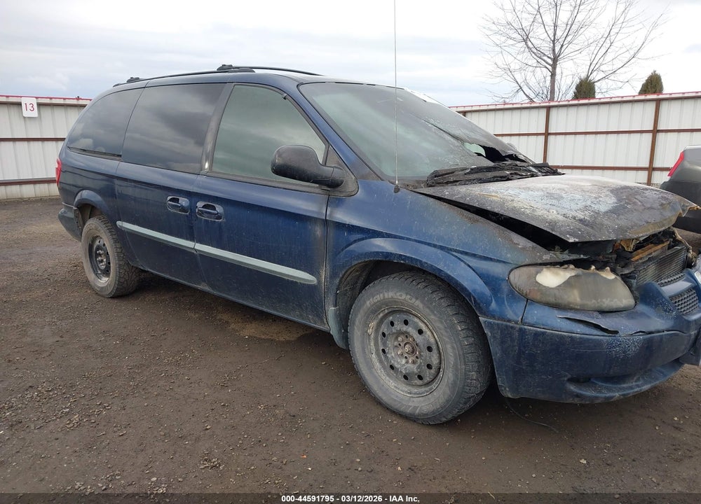 2002 DODGE GRAND CARAVAN SPORT VIN: 2B4GP44382R621255