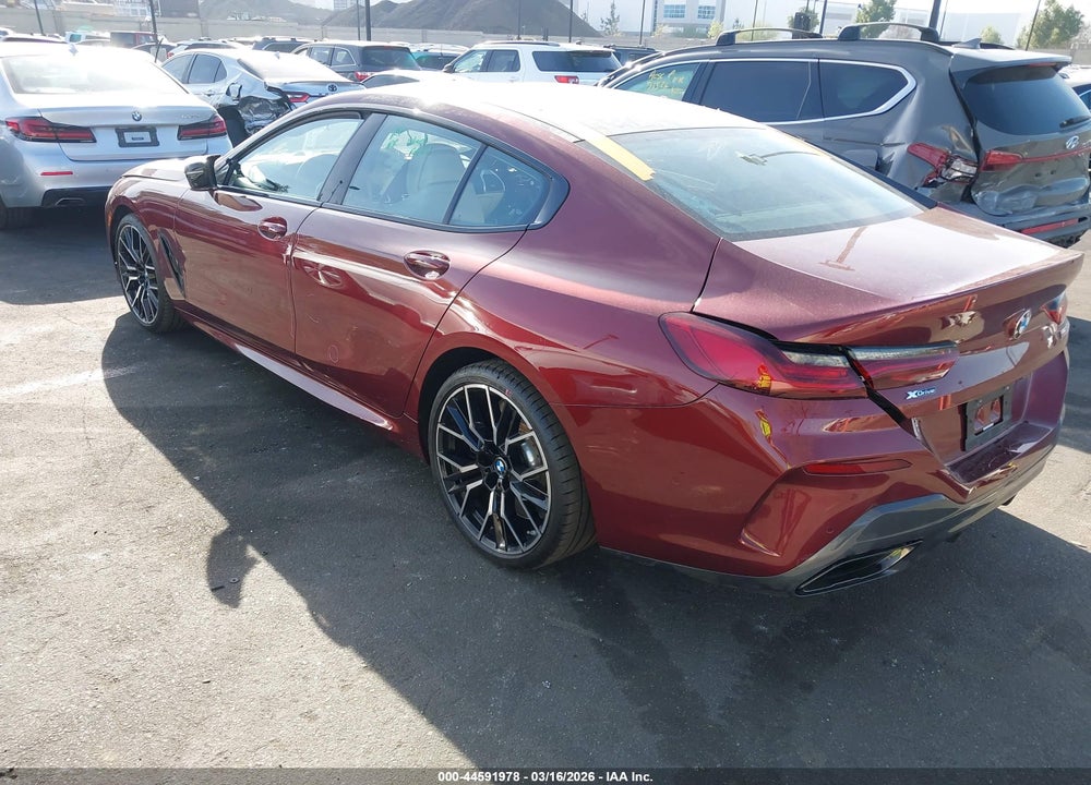 2023 BMW M850I GTAN COUPE XDRIVE VIN: WBAGV8C08PCL00997