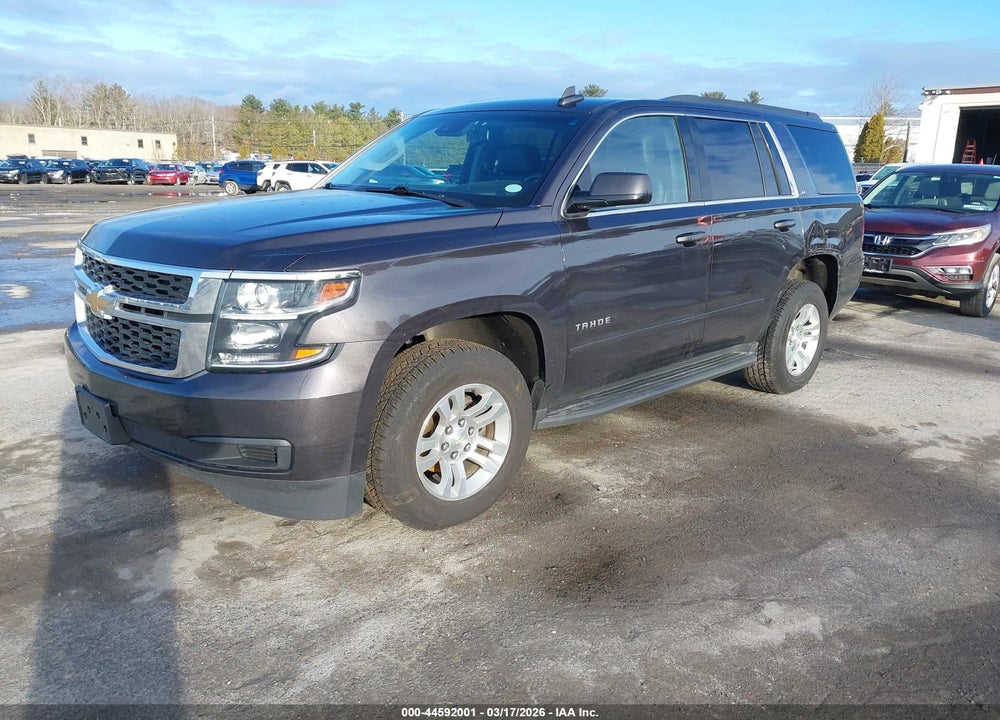 2017 CHEVROLET TAHOE LT VIN: 1GNSKBKC1HR302286