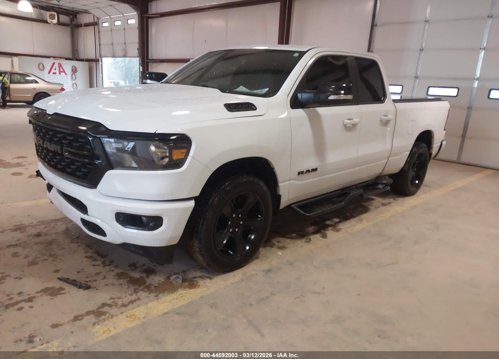 2022 RAM 1500 BIG HORN  4X2 6'4 BOX VIN: 1C6RREBT4NN277284