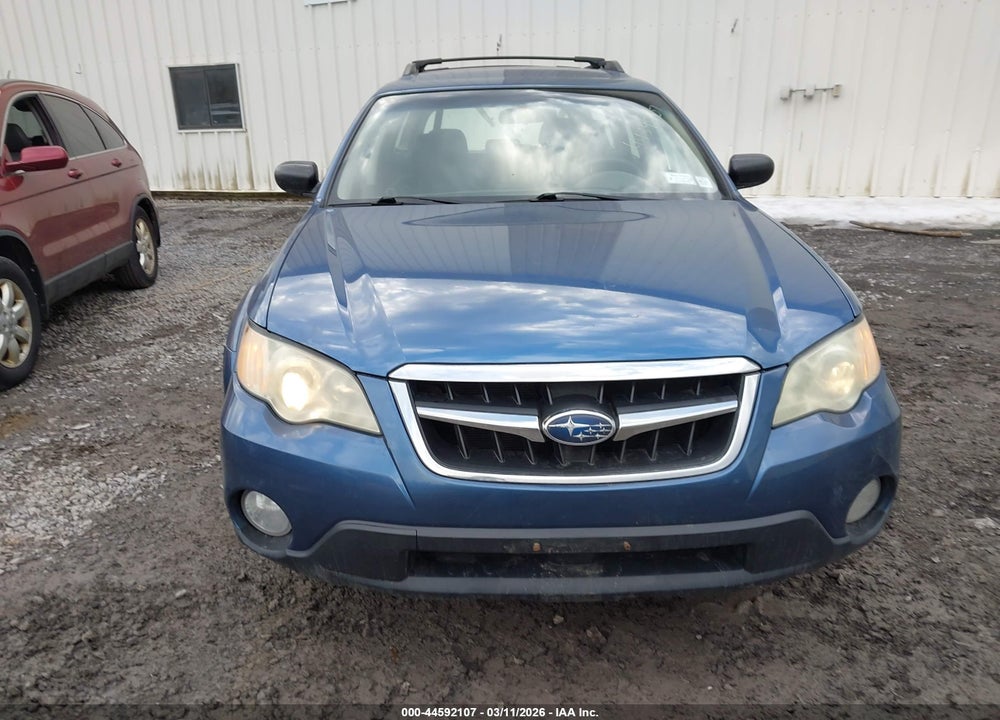2008 SUBARU OUTBACK 2.5I VIN: 4S4BP61C086355545