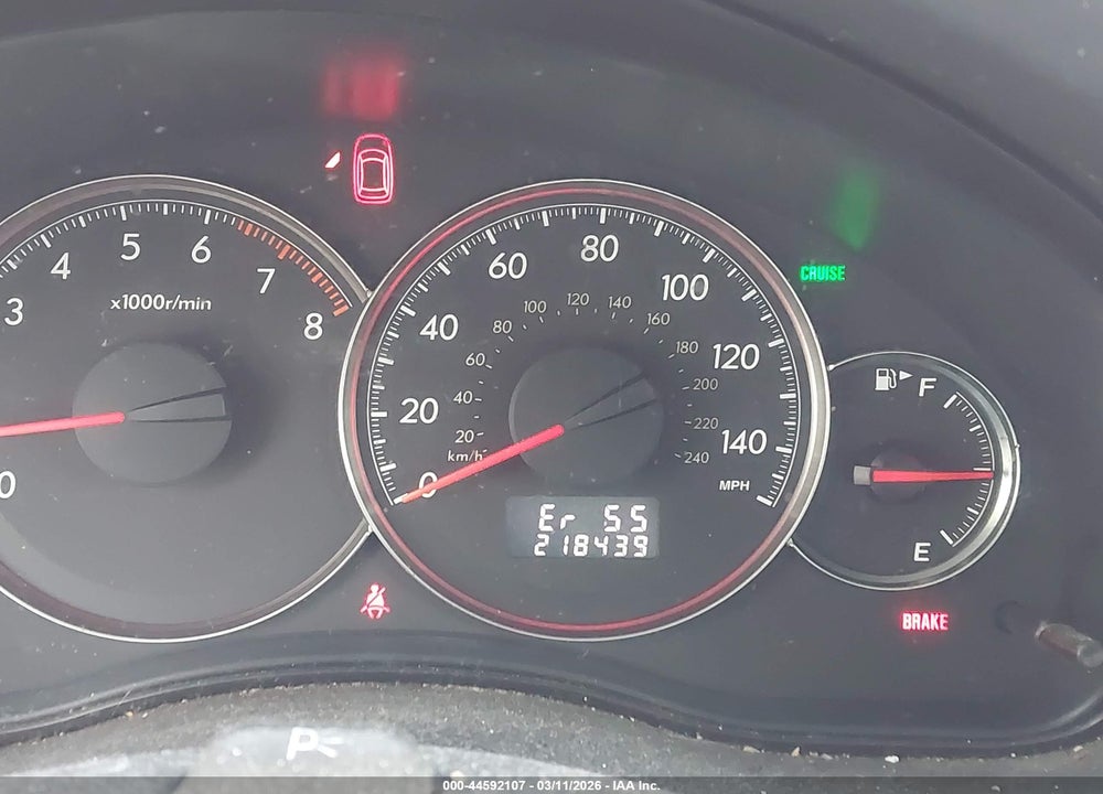 2008 SUBARU OUTBACK 2.5I VIN: 4S4BP61C086355545