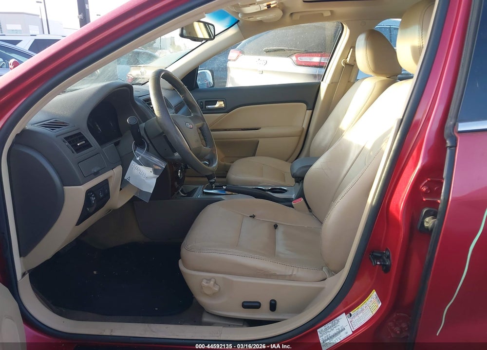 2010 FORD FUSION SEL VIN: 3FAHP0JG3AR349722