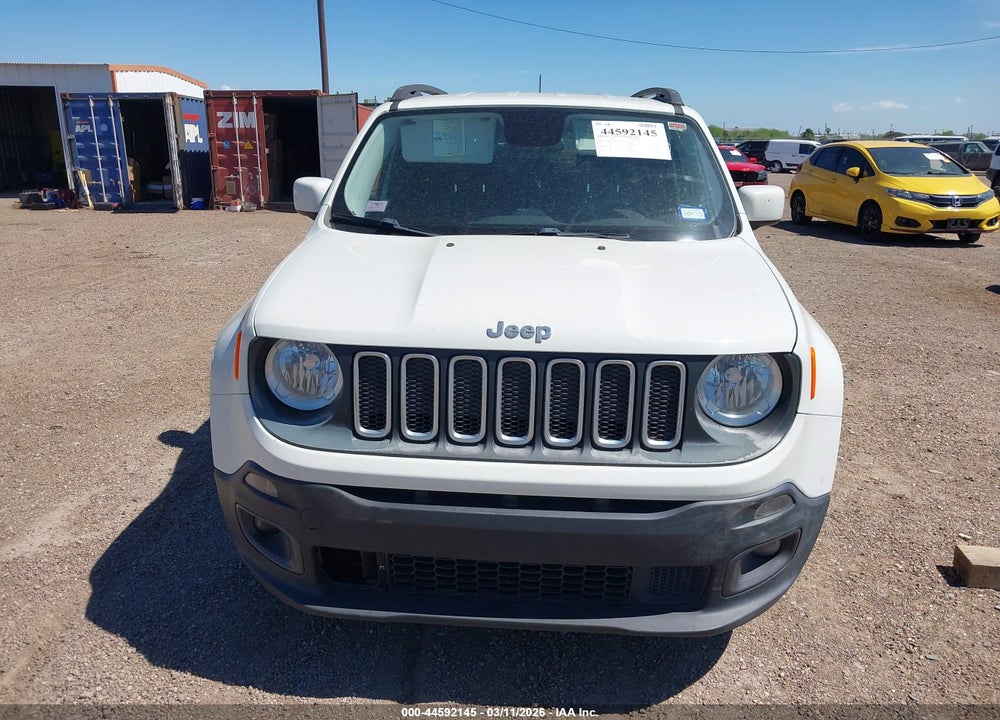 2016 JEEP RENEGADE LATITUDE VIN: ZACCJABT7GPD88498