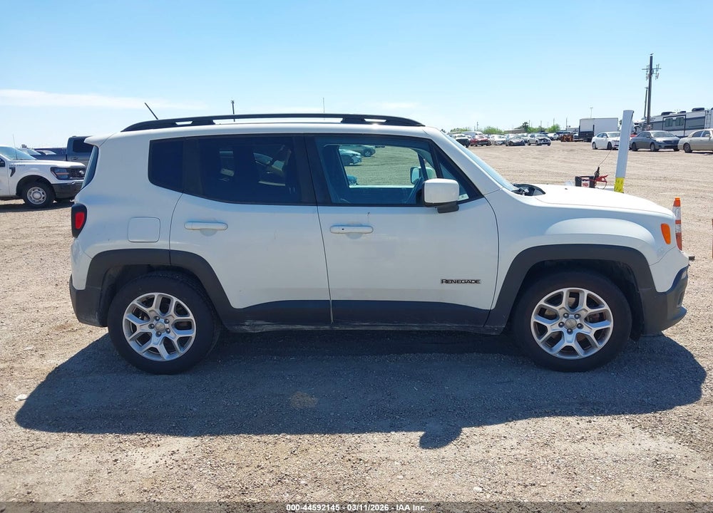 2016 JEEP RENEGADE LATITUDE VIN: ZACCJABT7GPD88498