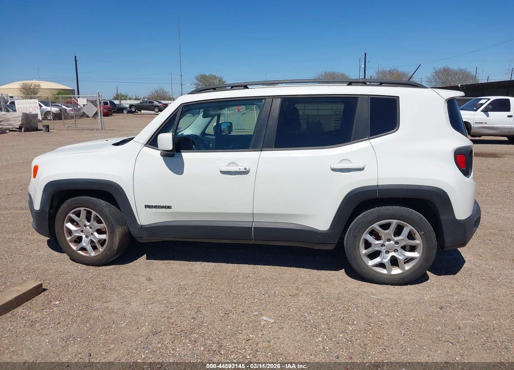 2016 JEEP RENEGADE LATITUDE VIN: ZACCJABT7GPD88498