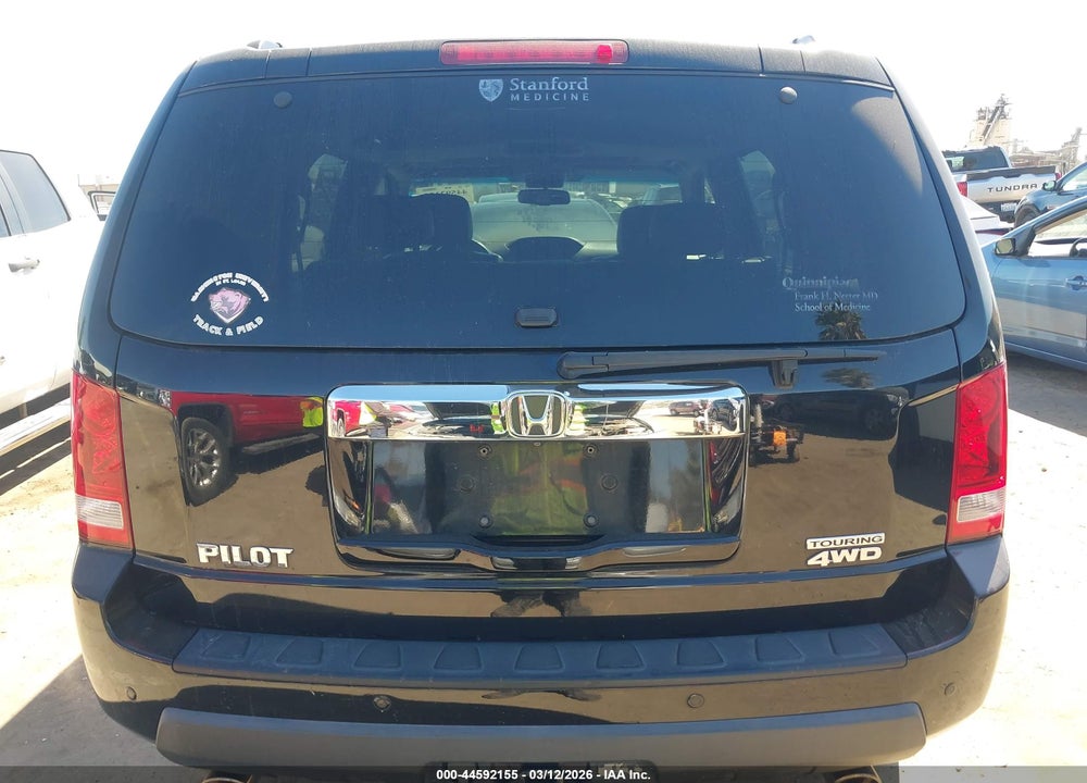 2009 HONDA PILOT TOURING VIN: 5FNYF48919B027539