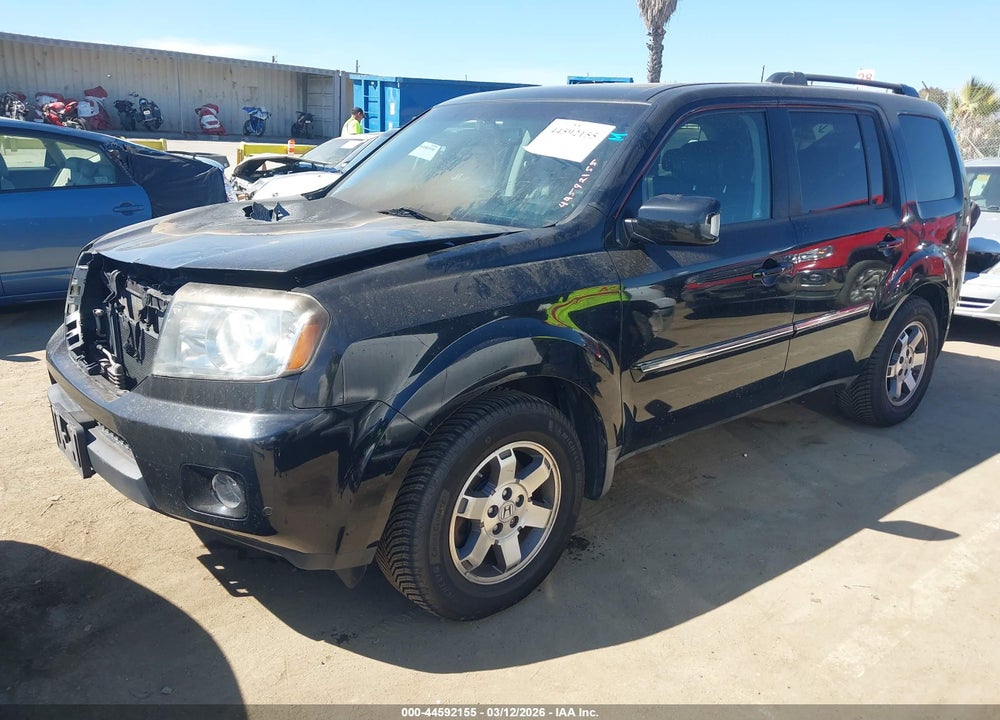 2009 HONDA PILOT TOURING VIN: 5FNYF48919B027539