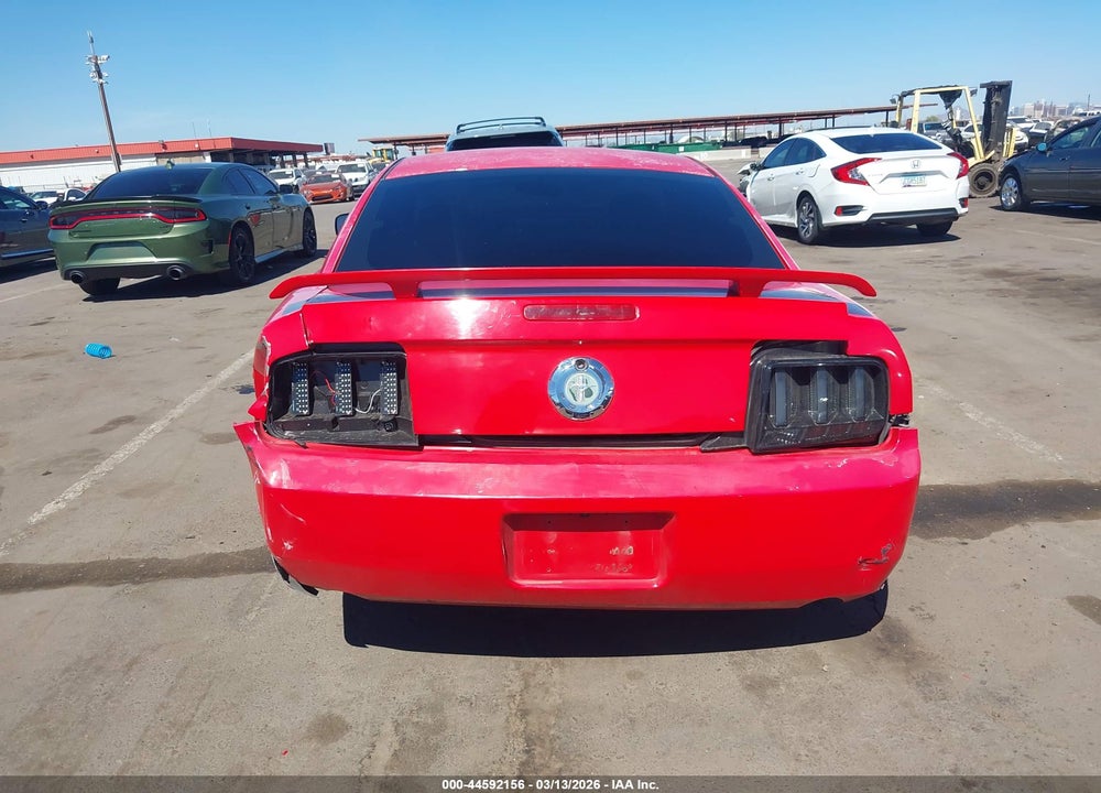 2006 FORD MUSTANG V6 VIN: 1ZVFT80N965241429