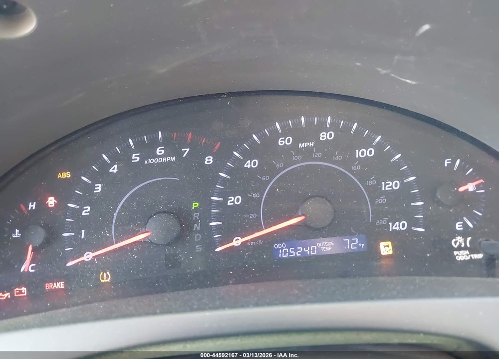 2011 TOYOTA CAMRY LE VIN: 4T4BF3EK7BR191822