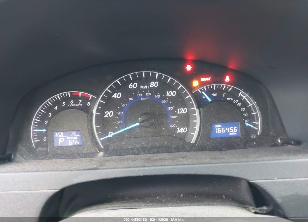 2013 TOYOTA CAMRY XLE VIN: 4T4BF1FK1DR329778