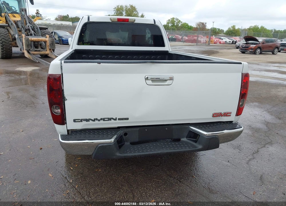 2012 GMC CANYON SLE1 VIN: 1GTE5MF95C8117020