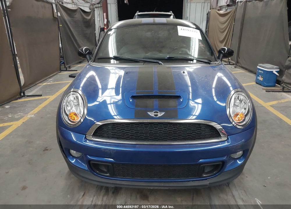 2013 MINI COUPE COOPER S VIN: WMWSX3C50DT466381