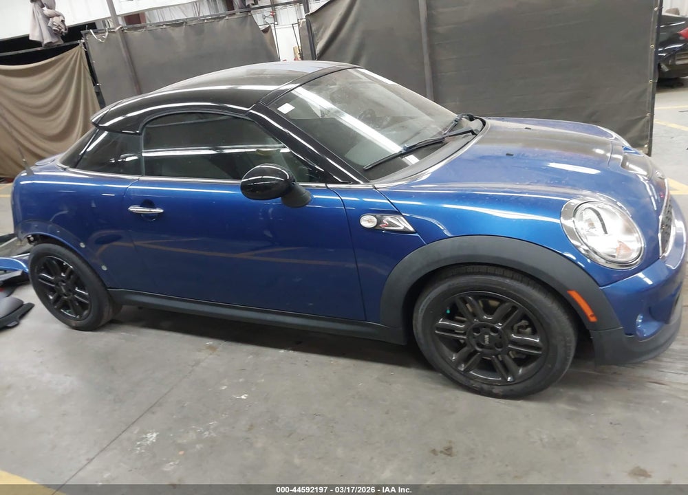 2013 MINI COUPE COOPER S VIN: WMWSX3C50DT466381