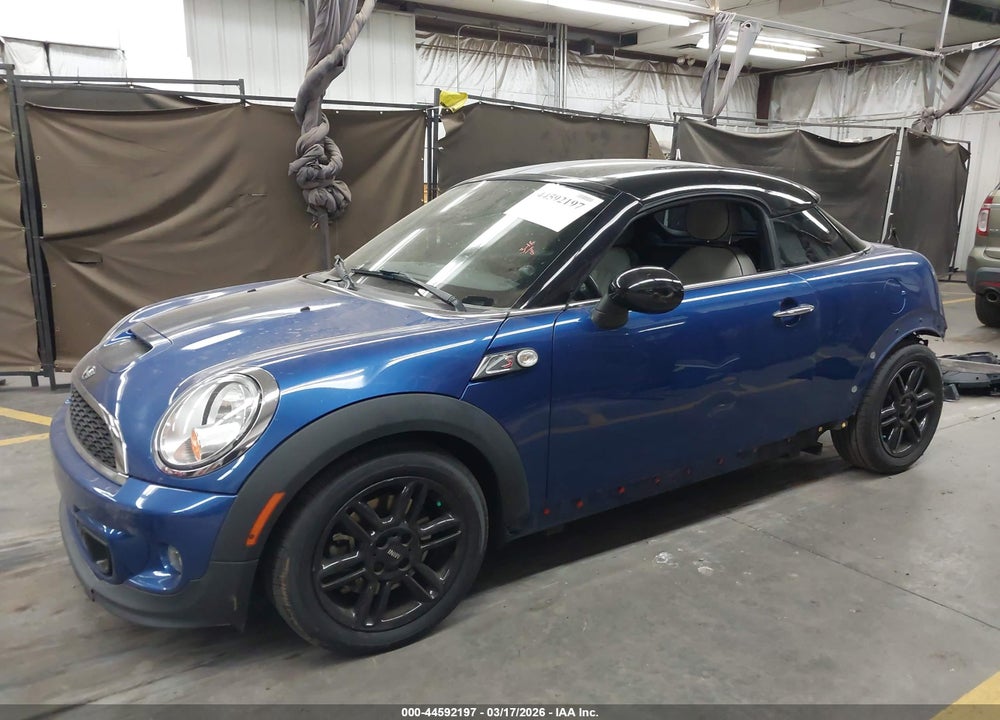 2013 MINI COUPE COOPER S VIN: WMWSX3C50DT466381