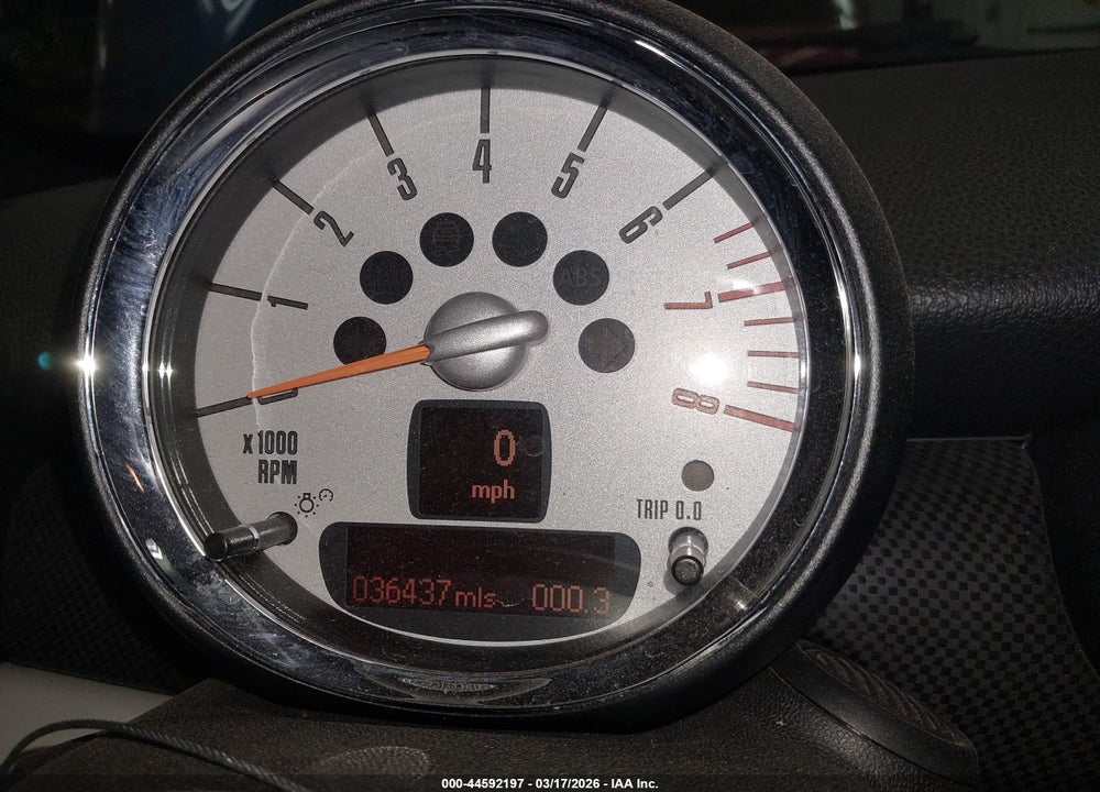 2013 MINI COUPE COOPER S VIN: WMWSX3C50DT466381