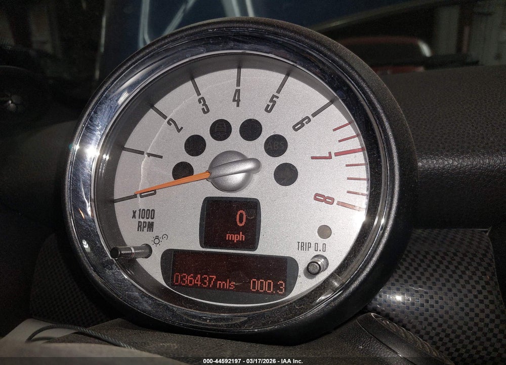2013 MINI COUPE COOPER S VIN: WMWSX3C50DT466381
