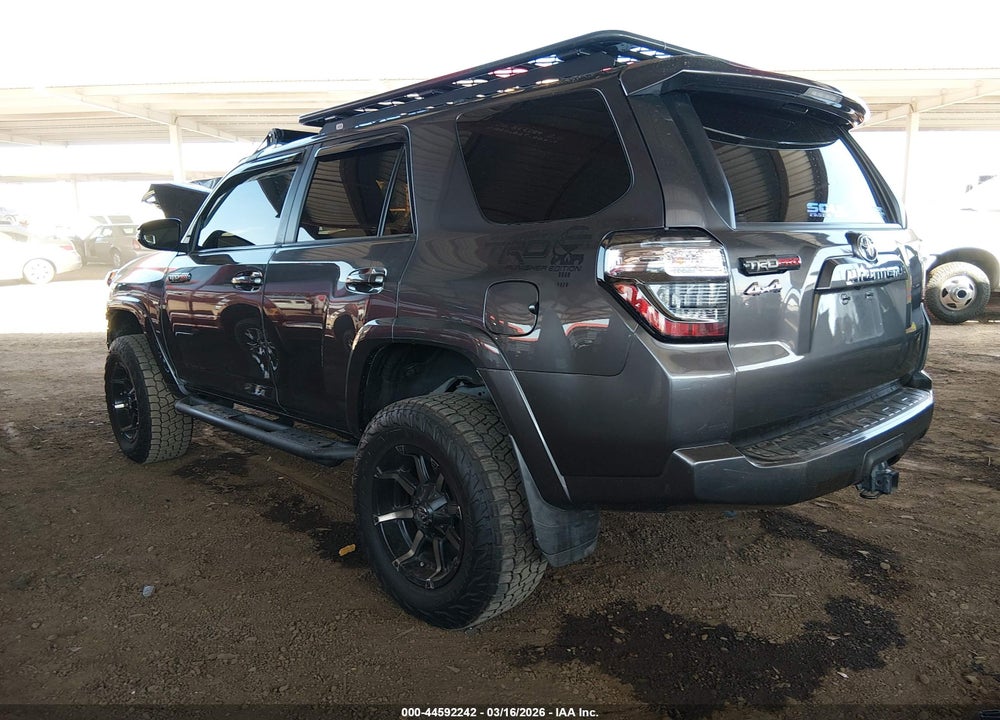 2018 TOYOTA 4RUNNER SR5 PREMIUM VIN: JTEBU5JR4J5539938