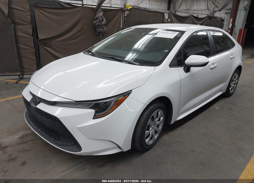 2022 TOYOTA COROLLA LE VIN: 5YFEPMAE5NP298982