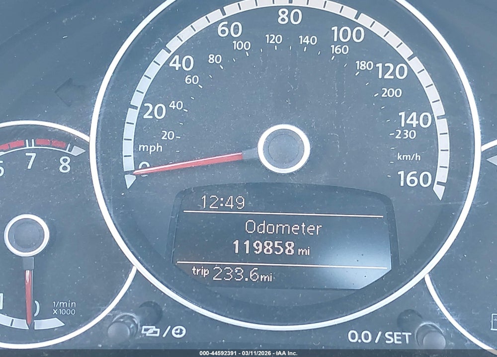 2014 VOLKSWAGEN BEETLE 2.5L VIN: 3VW5P7AT2EM800612