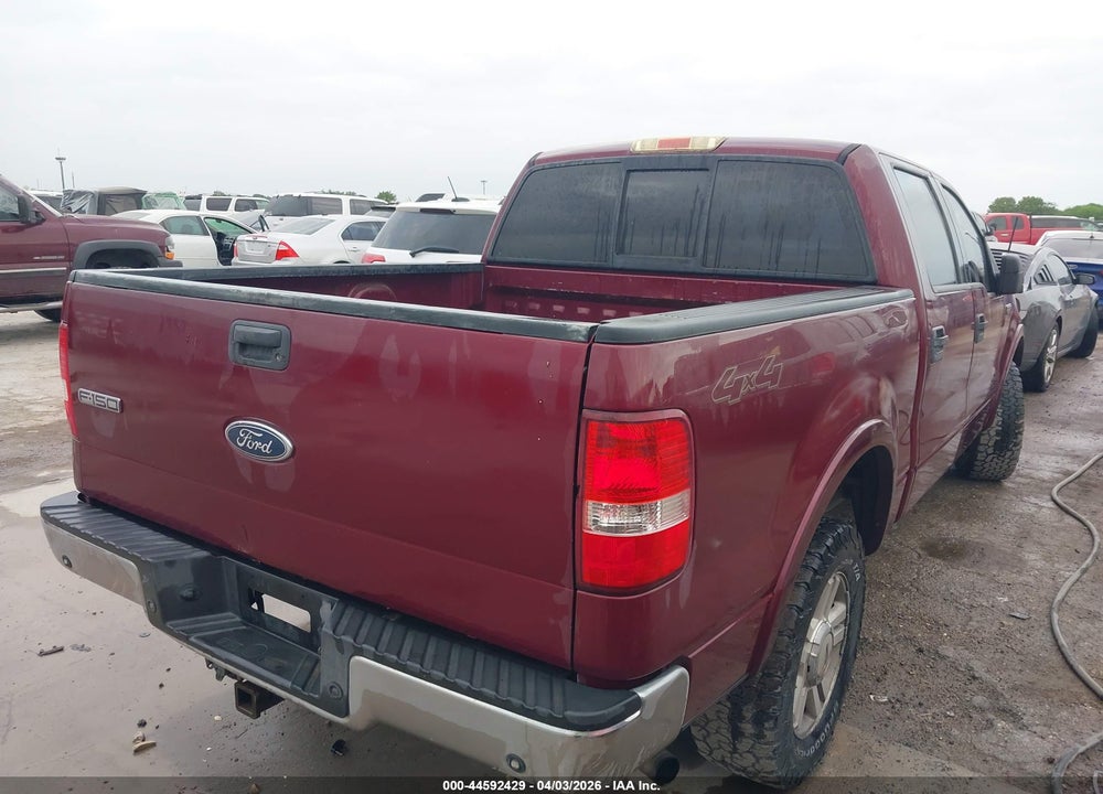 2004 FORD F-150 VIN: 1FTPW14514KD68772