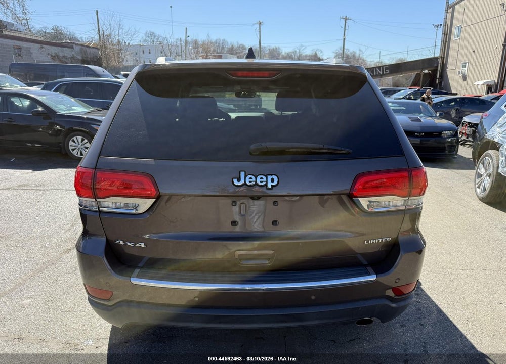 2017 JEEP GRAND CHEROKEE LIMITED 4X4 VIN: 1C4RJFBG1HC786645