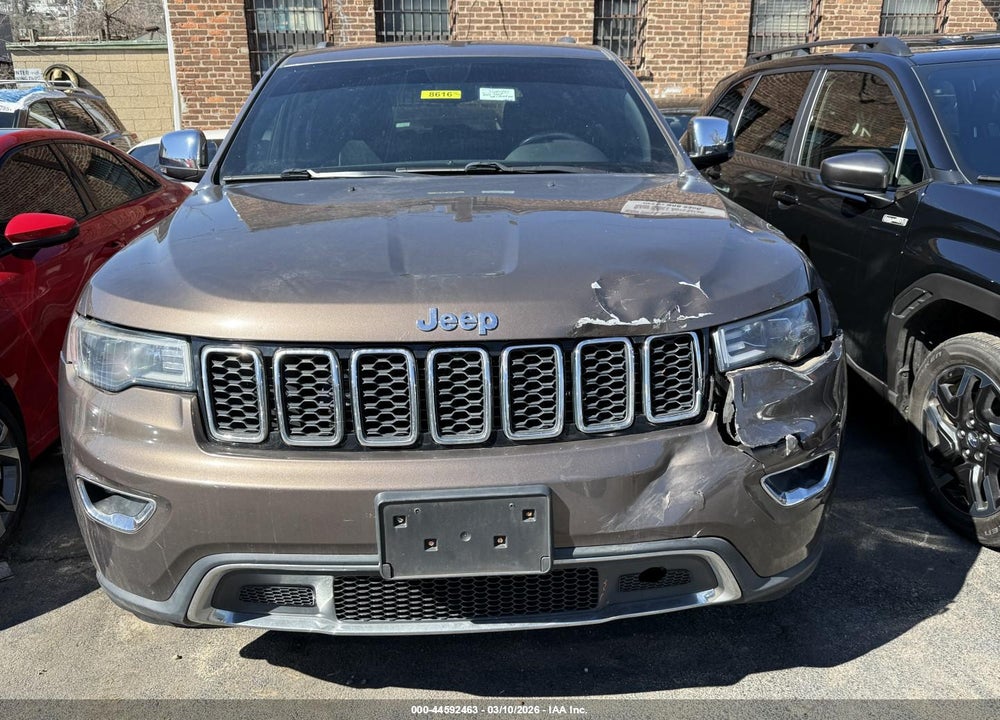 2017 JEEP GRAND CHEROKEE LIMITED 4X4 VIN: 1C4RJFBG1HC786645
