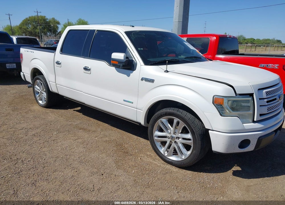 2013 FORD F-150 LIMITED VIN: 1FTFW1CT6DFB50458