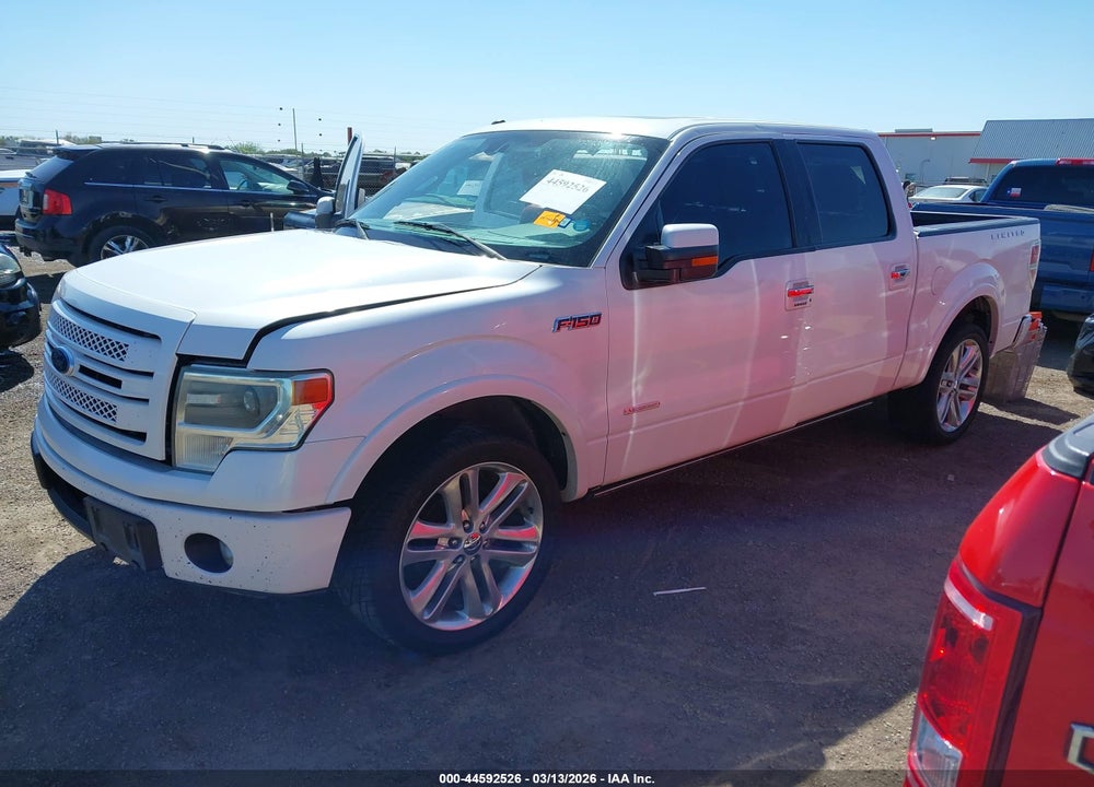2013 FORD F-150 LIMITED VIN: 1FTFW1CT6DFB50458