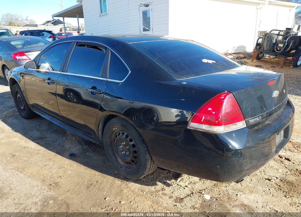 2012 CHEVROLET IMPALA POLICE VIN: 2G1WD5E32C1234091