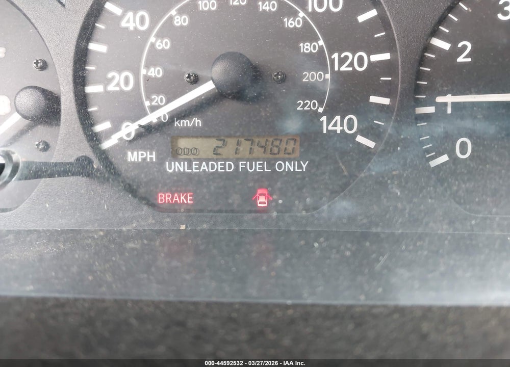 1999 TOYOTA CAMRY LE V6 VIN: 4T1BF22K0XU080187